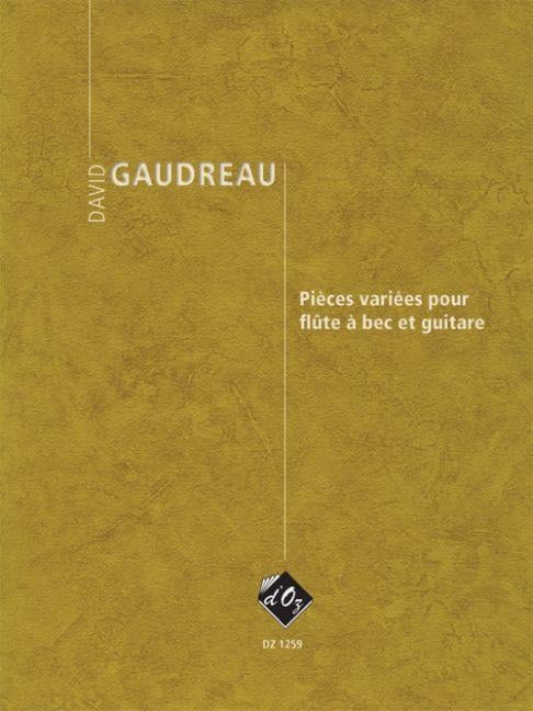 Pièces variées pour flûte à bec soprano et guitare